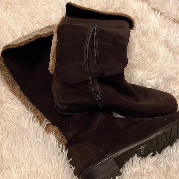 Stuart weitzman brown suede boots - Picture 4 of 8